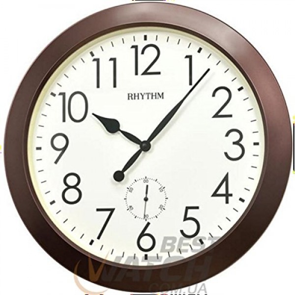 Rhythm Value Added Wall Clock Sub-Second Hand,Jumbo Wall Clock Rhythm Value Added Wall Clock Sub-Second Hand,Jumbo Wall Clock